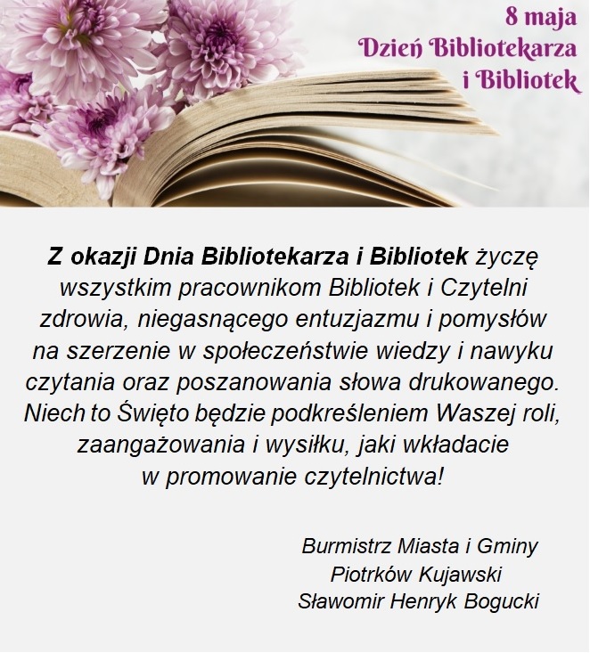 Dzień Bibliotekarza i Bibliotek